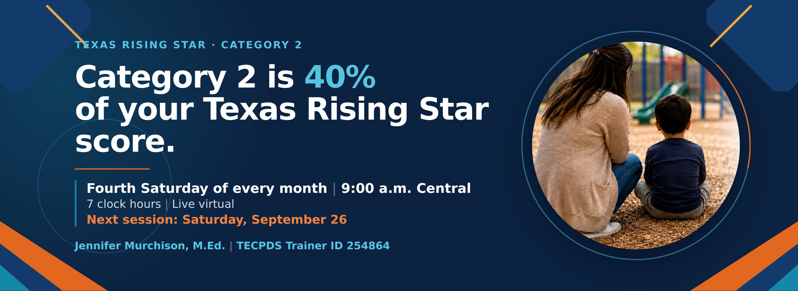 Category 2 is 40 percent of your Texas Rising Star score. One of the fastest ways to increase your reimbursement rate. If you can coach your teachers on interactions. Repeats the fourth Saturday of every month at 9 a.m.